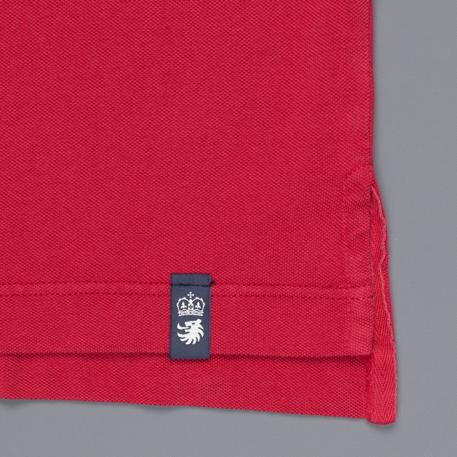 Drumohr Pique Polo rosso