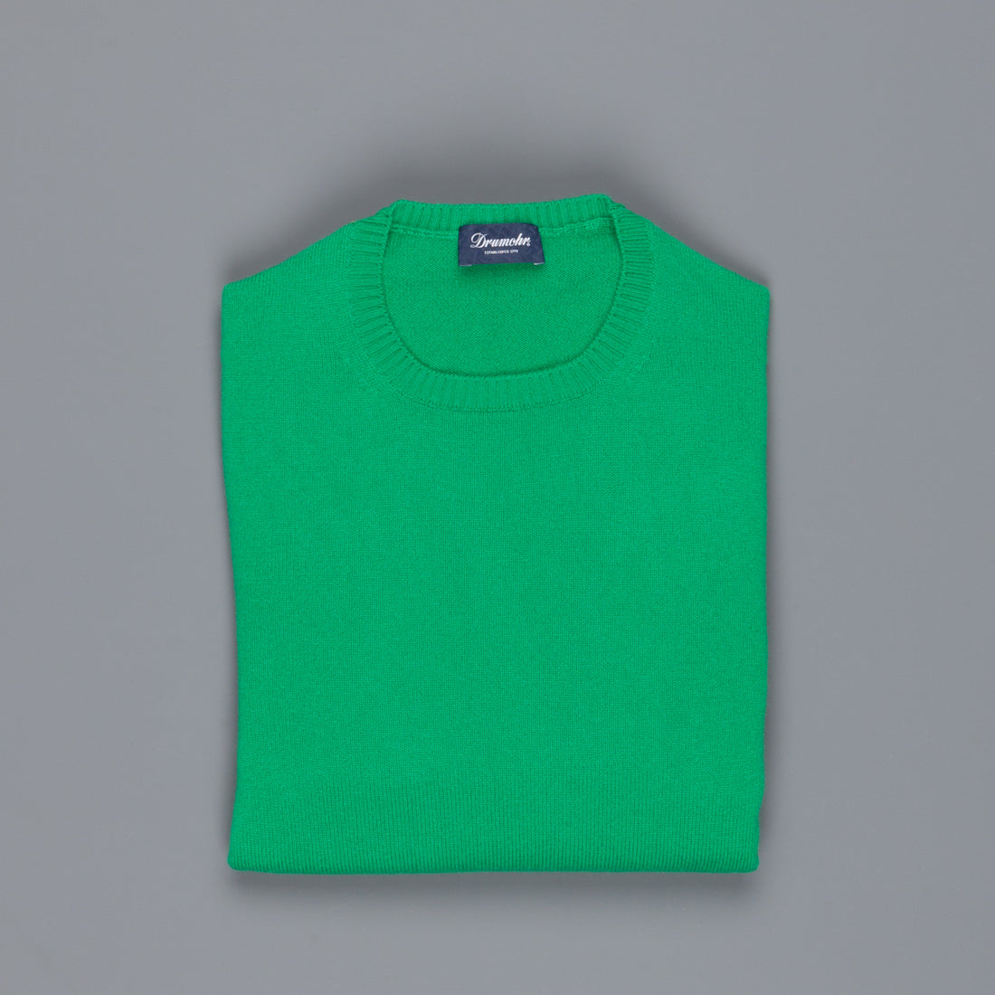 Drumohr Tabor Cashmere Crew Neck Green