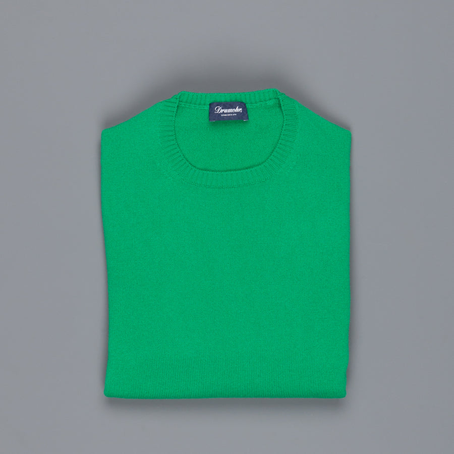 Drumohr Tabor Cashmere Crew Neck Green