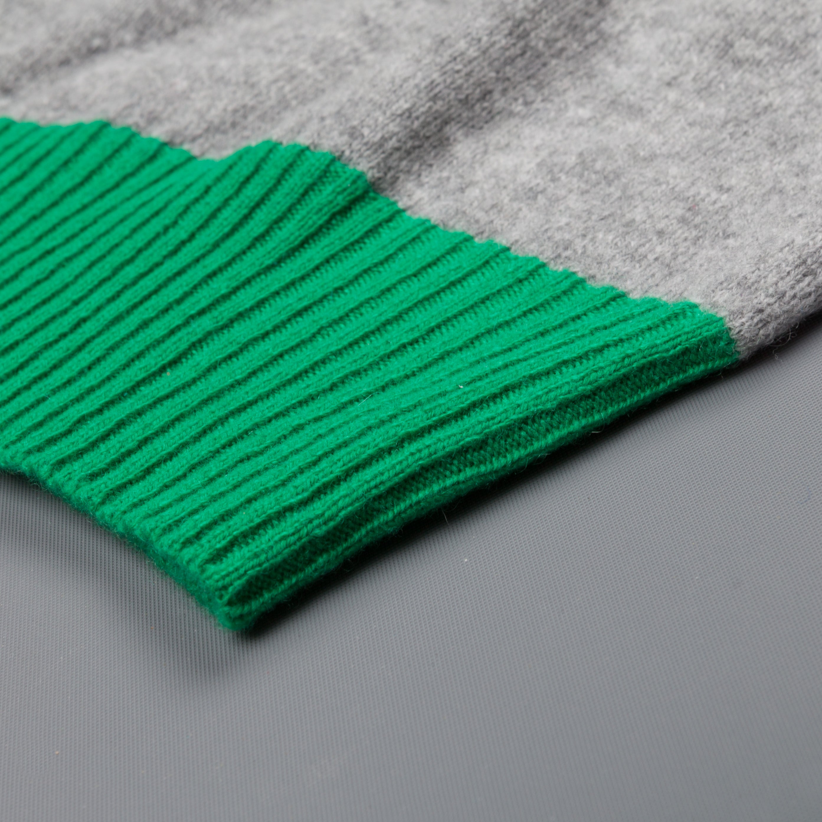 Drumohr Cashmere Crew Neck Color Block