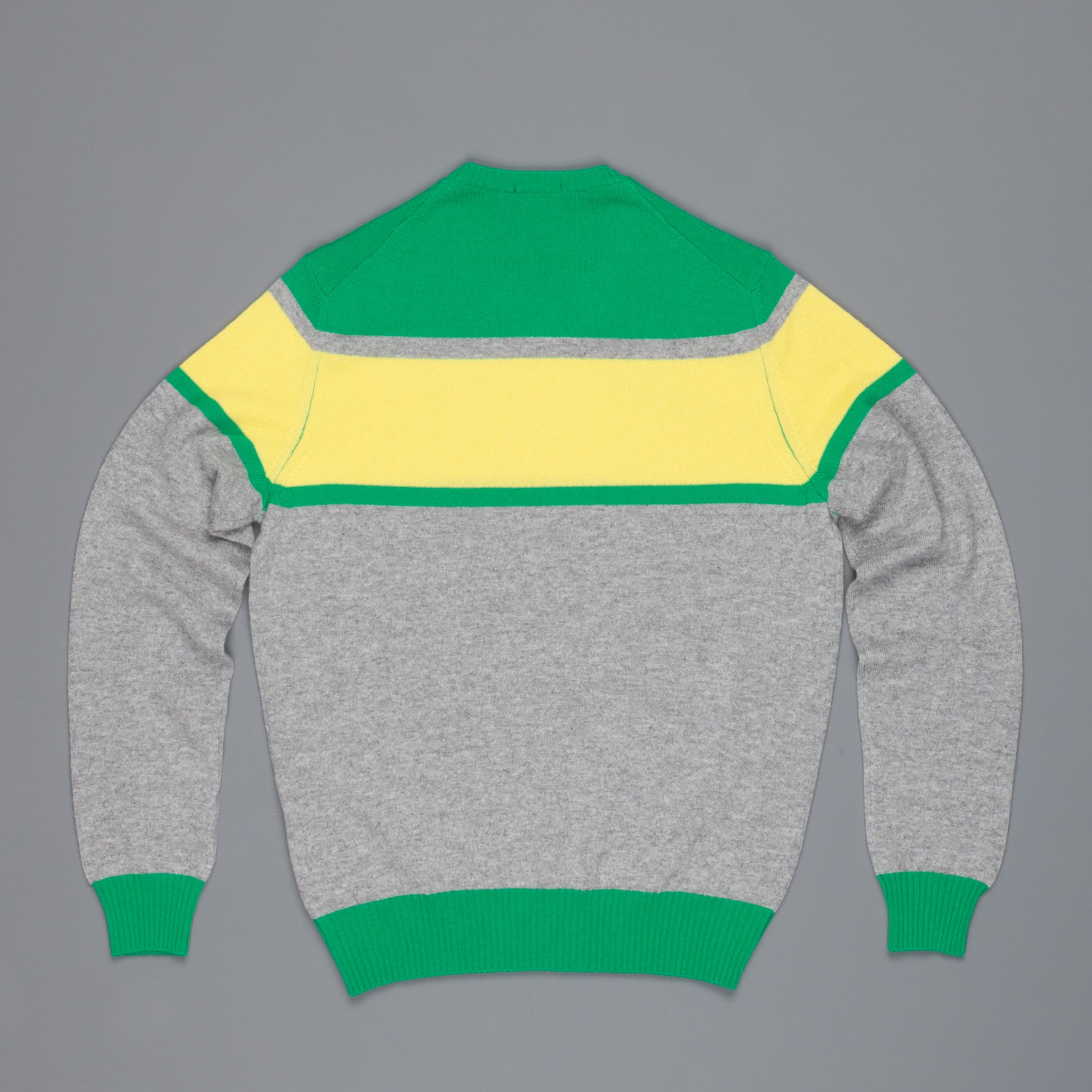 Drumohr Cashmere Crew Neck Color Block