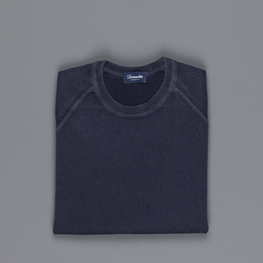Drumohr Cashmere Sweater Frost Navy
