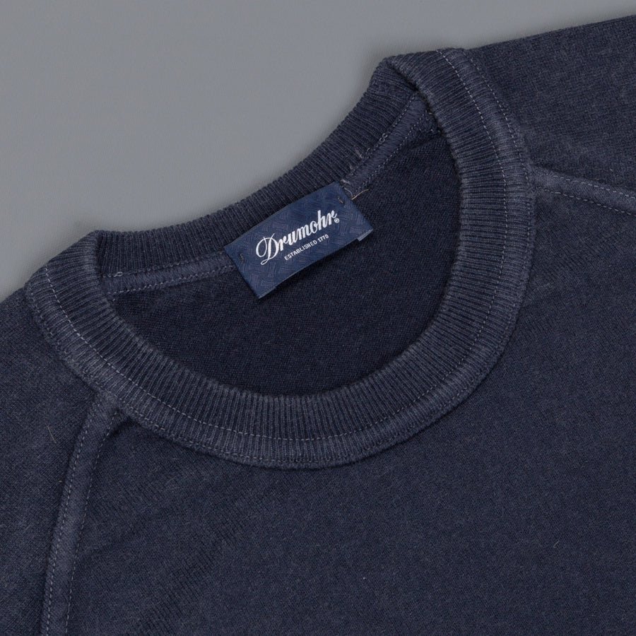 Drumohr Cashmere Sweater Frost Navy