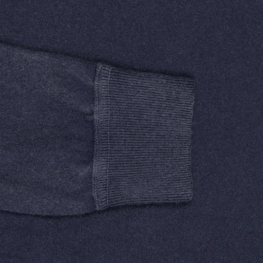 Drumohr Cashmere Sweater Frost Navy