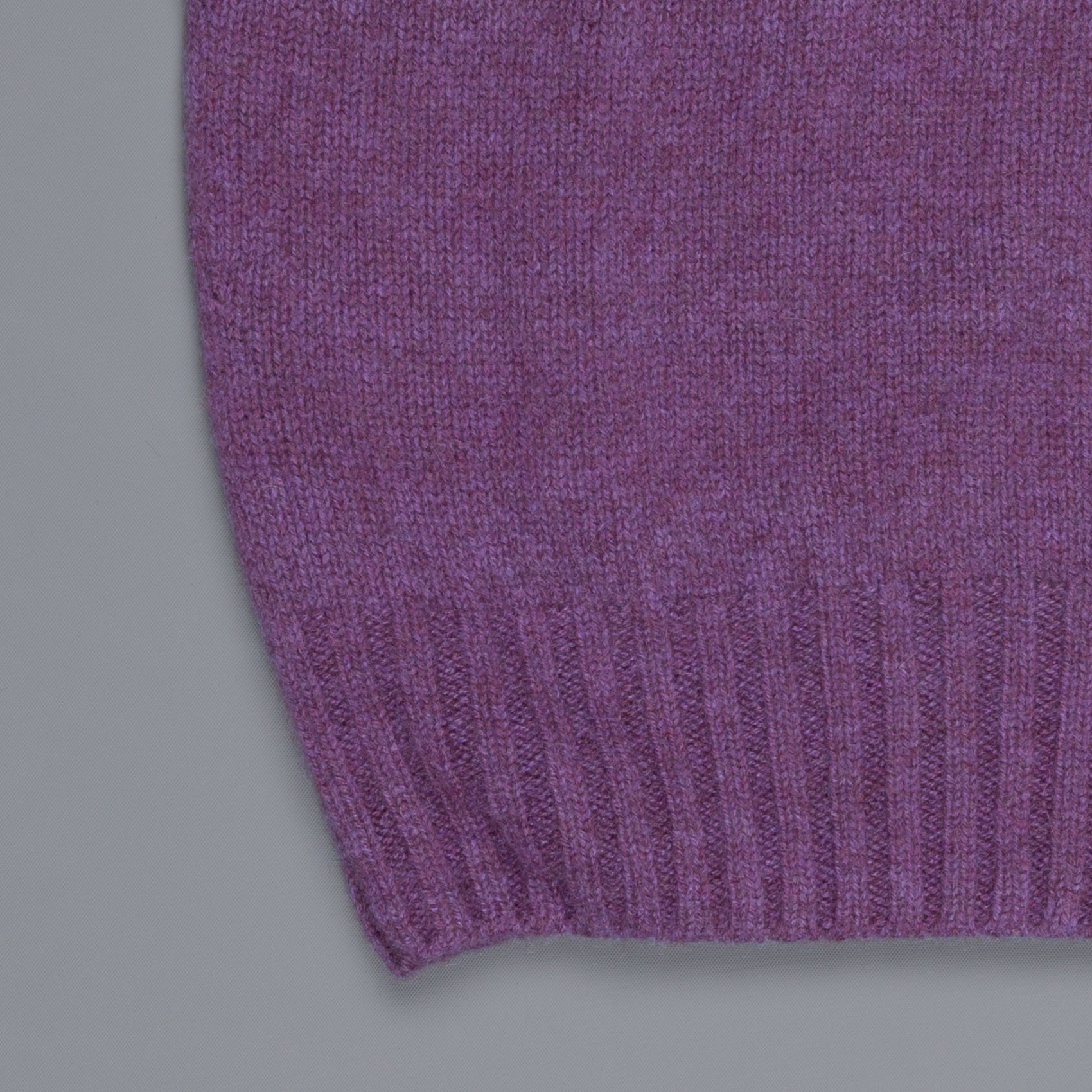 Drumohr Cashmere Crew Neck Dark Violet