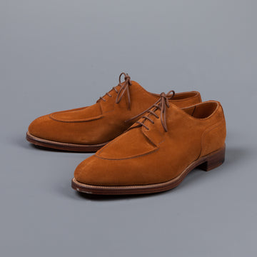 Edward Green Dover Tobacco suede on leather sole