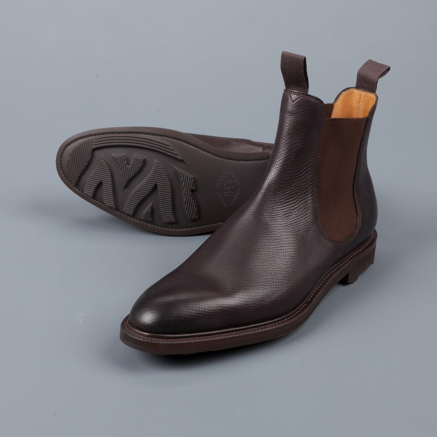 Edward Green Newmarket dark brown Utah on Ridgeway sole