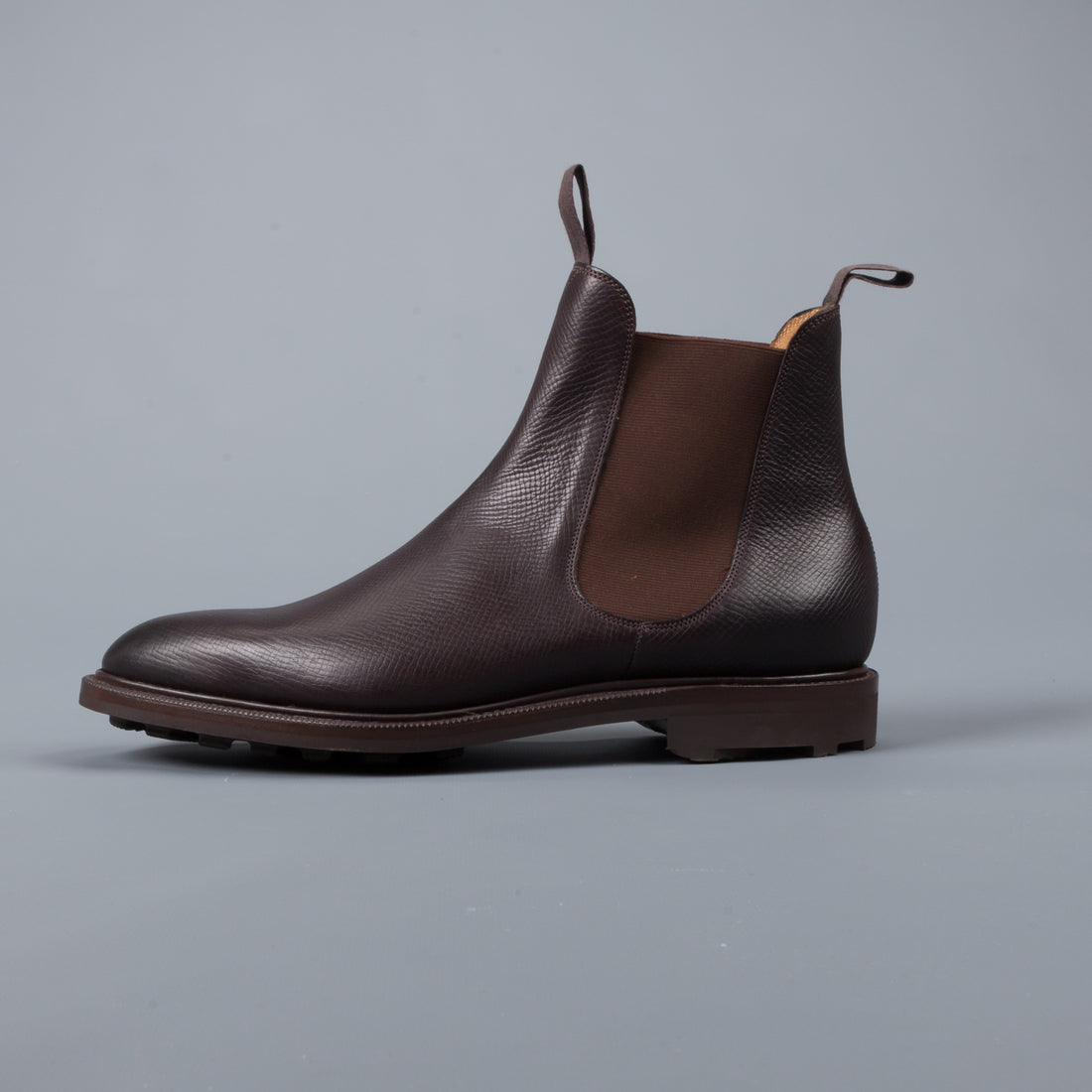 Edward Green Newmarket dark brown Utah on Ridgeway sole