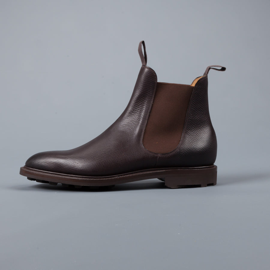 Edward Green Newmarket dark brown Utah on Ridgeway sole