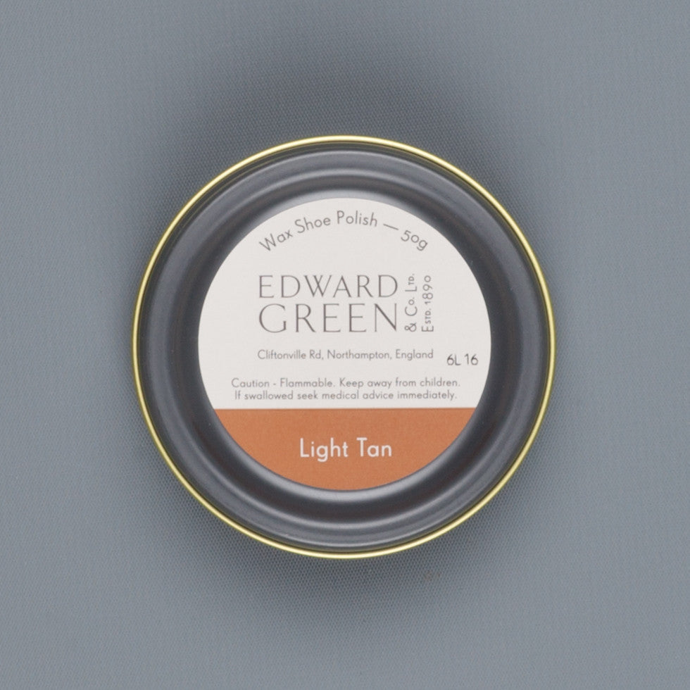 Edward Green Polish Tin Light Tan