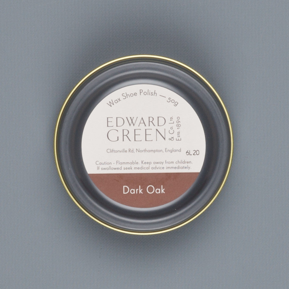 Edward Green Polish Tin Dark Oak