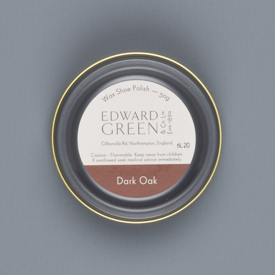 Edward Green Polish Tin Dark Oak