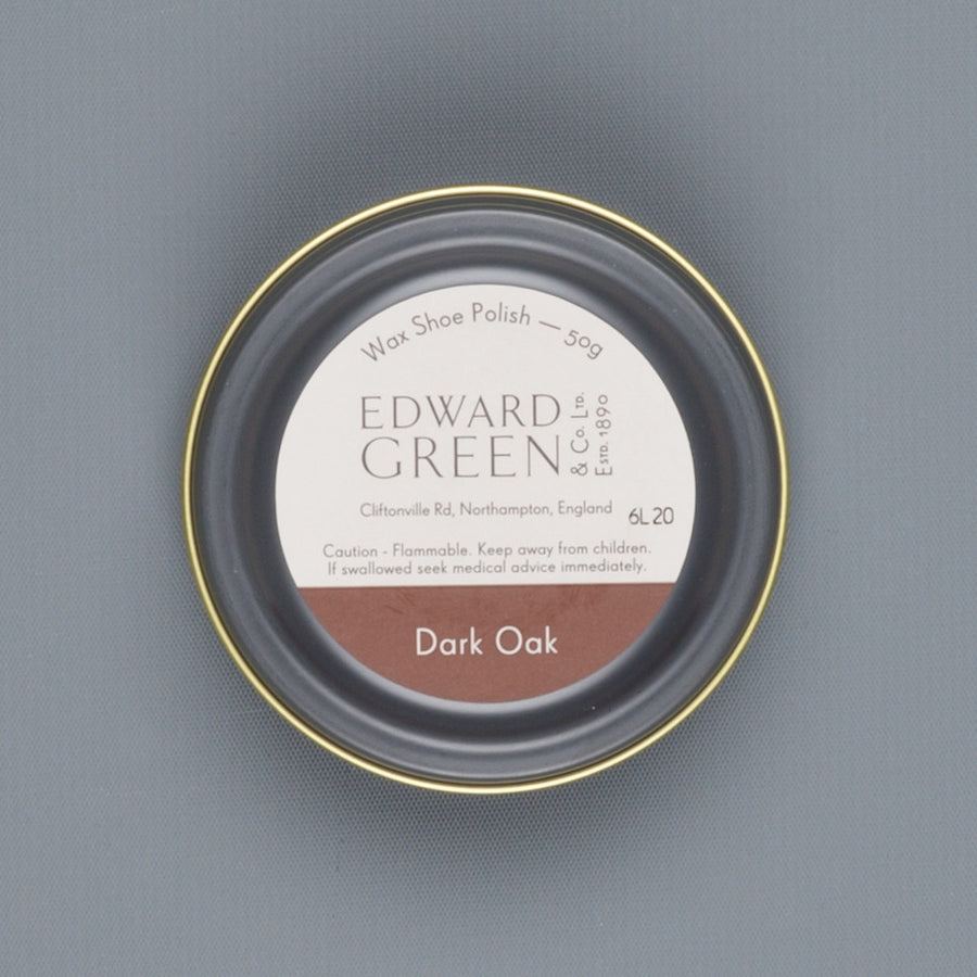 Edward Green Polish Tin Dark Oak