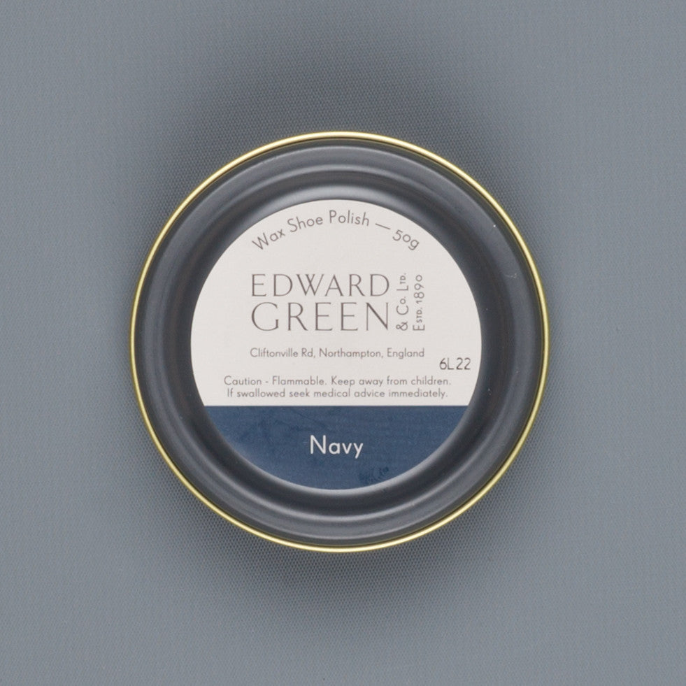 Edward Green Polish Tin Navy