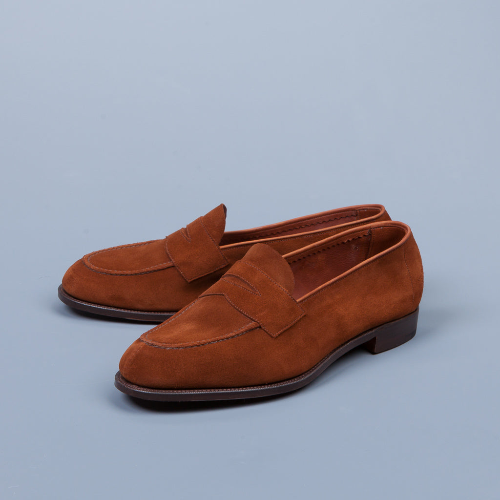 Edward Green Harrow in Snuff Suede