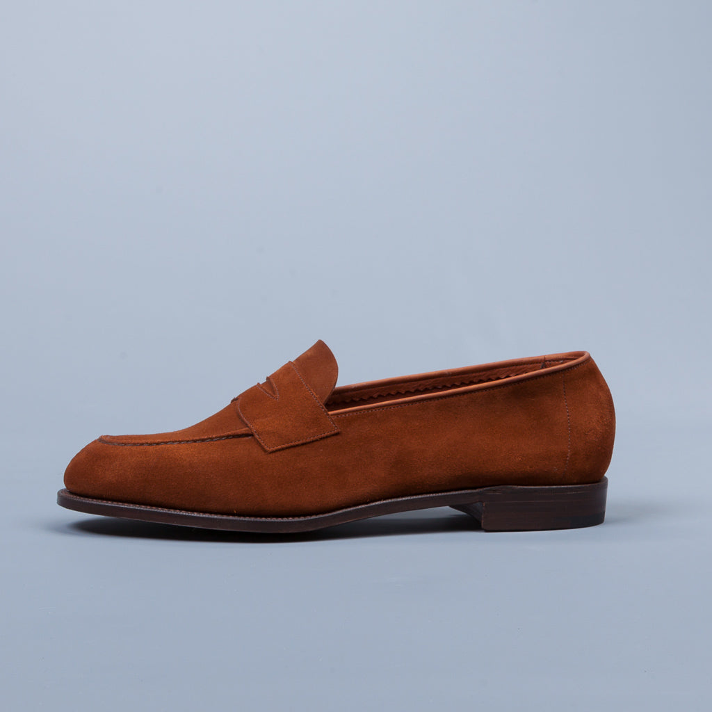 Edward Green Harrow in Snuff Suede