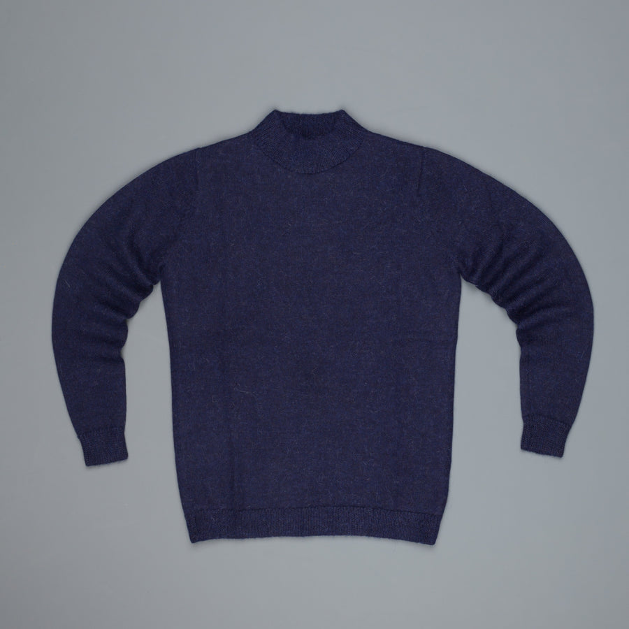 The Elder Statesman Alpaca Lightweight Call her crew Navy