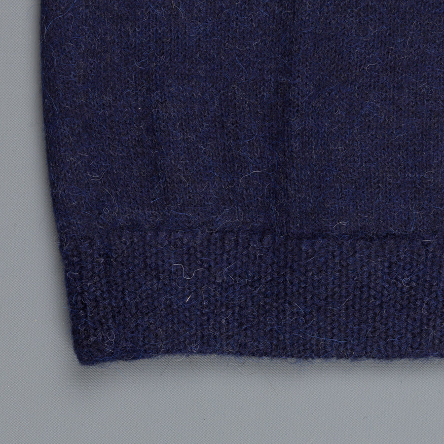 The Elder Statesman Alpaca Lightweight Call her crew Navy