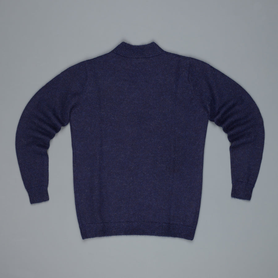 The Elder Statesman Alpaca Lightweight Call her crew Navy