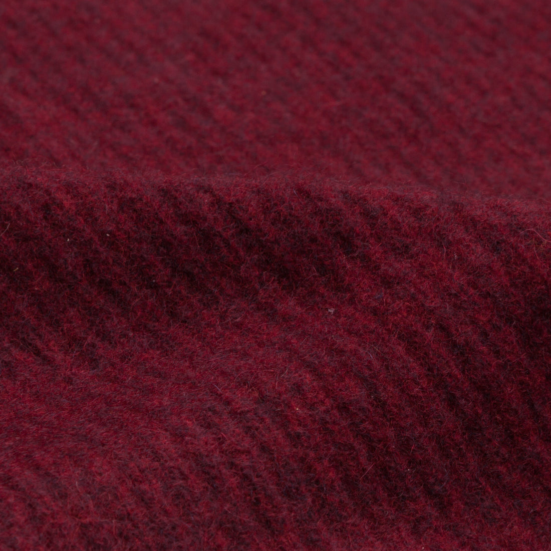 The Elder Statesman 100% cashmere medium ribbed crew Maroon