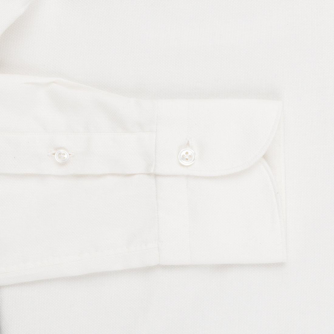 Finamore Esclusiva shirt woven piquet camel Bianco Sporco Collo Eduardo