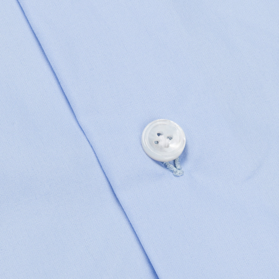 Finamore Milano Shirt Soft Collar Eduardo Blue