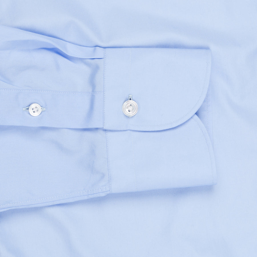 Finamore Milano Shirt Soft Collar Eduardo Blue
