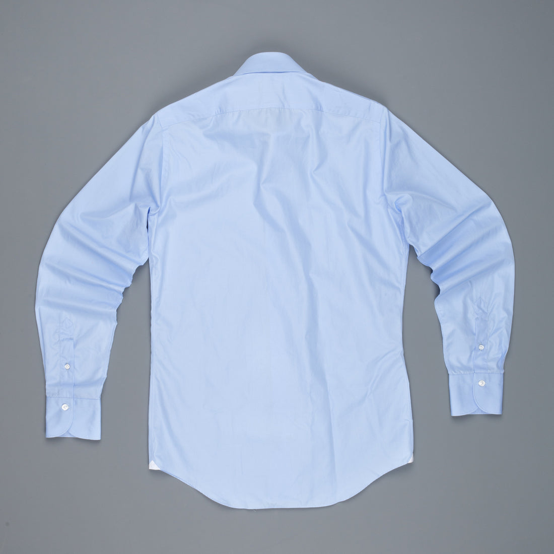 Finamore Milano Shirt Soft Collar Eduardo Blue