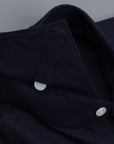 Finamore Esclusiva Milano shirt twill Eduardo collo navy