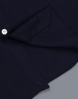 Finamore Esclusiva Milano shirt twill Eduardo collo navy