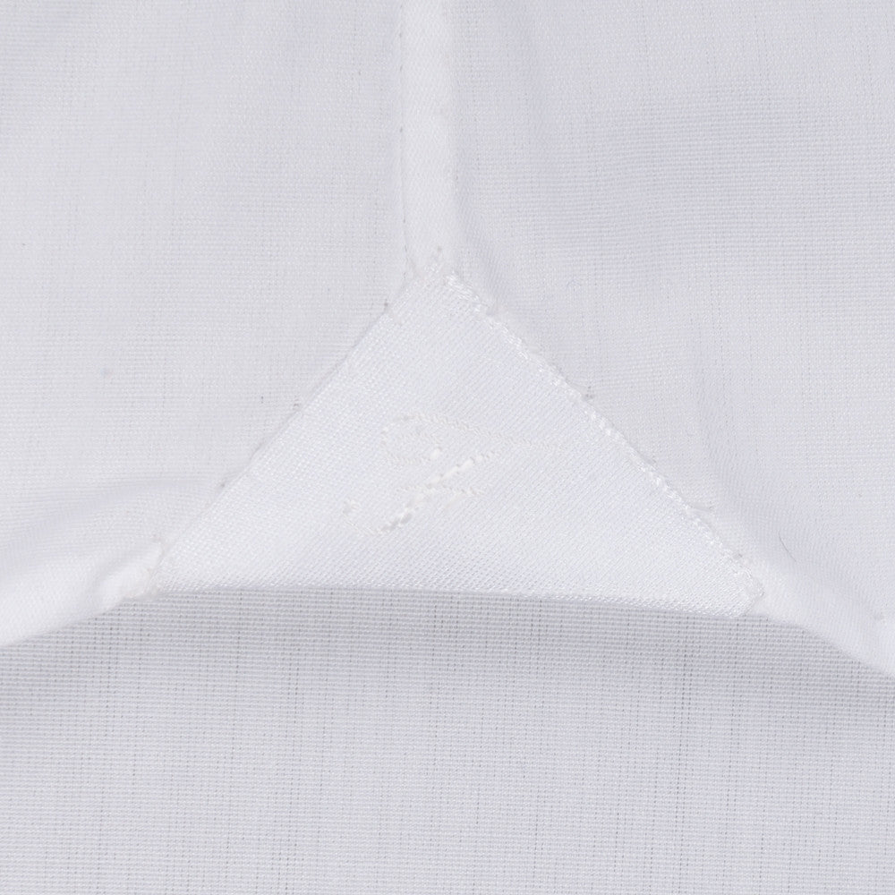 Finamore Milano Esclusiva shirt white poplin eduardo collar