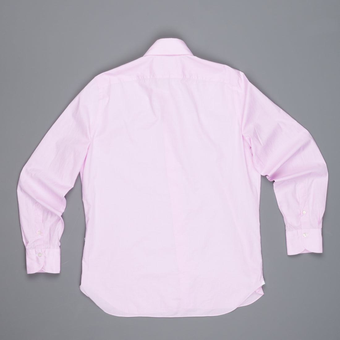 Finamore Gaeta Shirt Sergio Collar Fine Pink Puppytooth