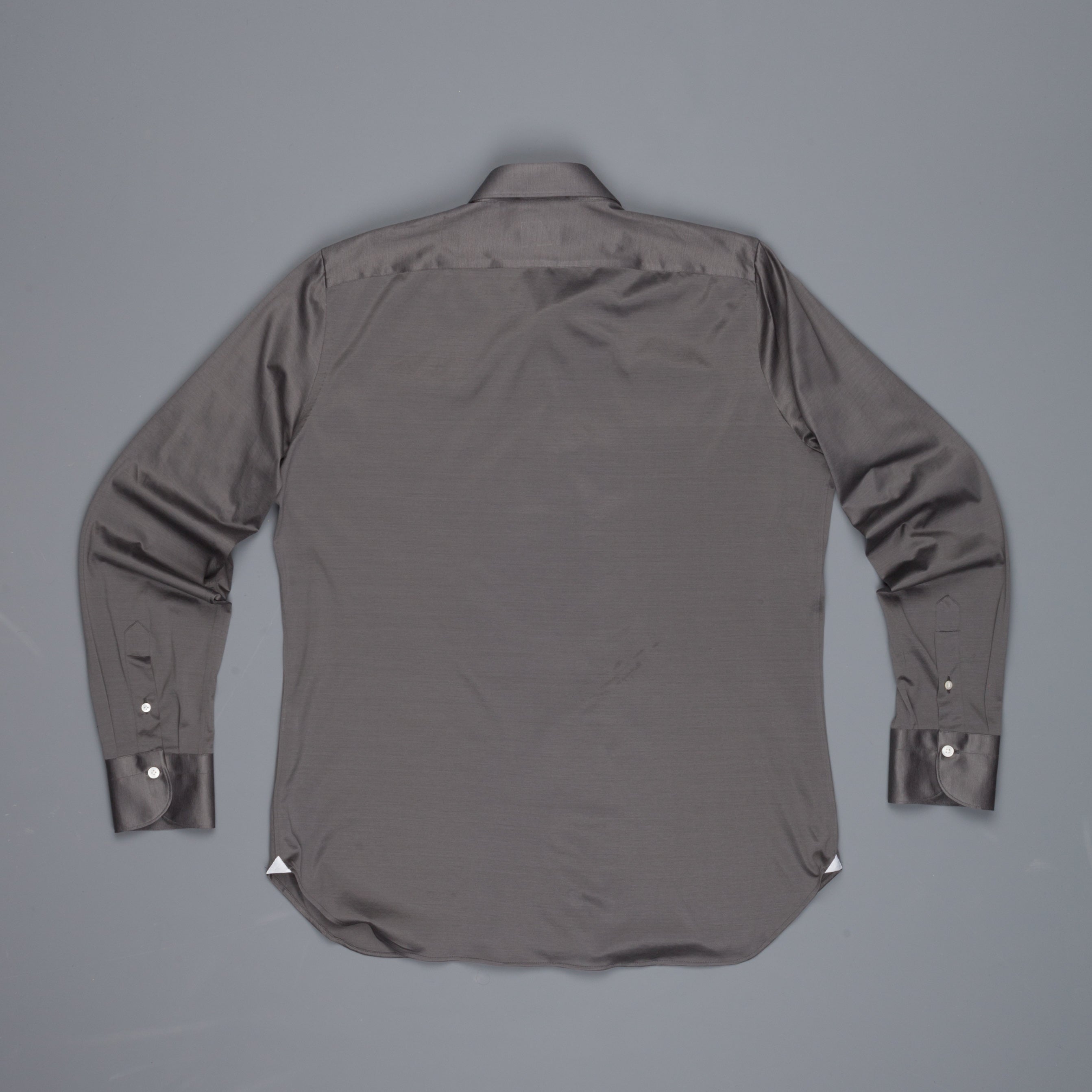 Finamore Ottawa Shirt Achille Collar jersey grey