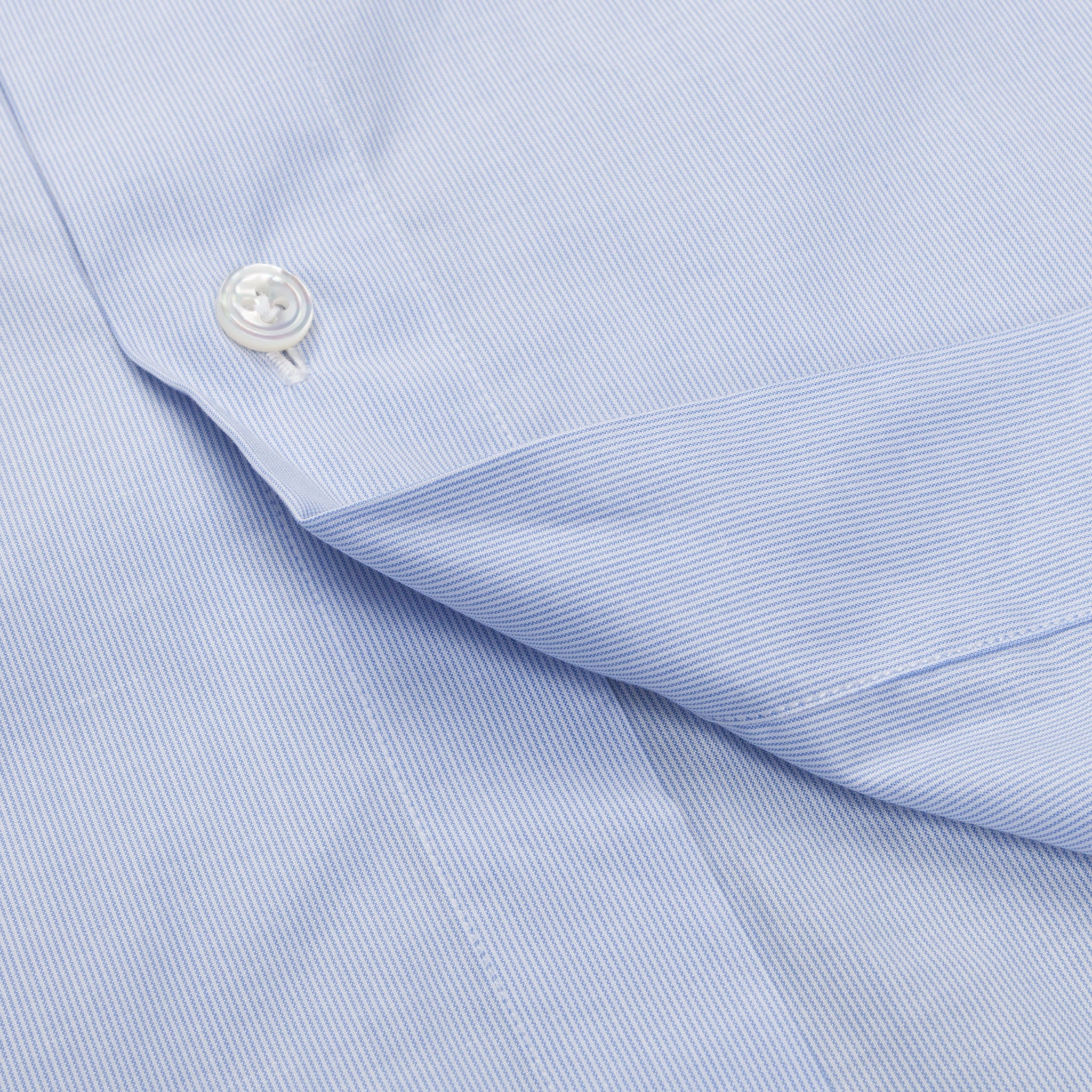 Finamore Napoli shirt Eduardo collar navy blue hairline