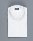 Finamore Napoli Shirt Soft Collar Eduardo White