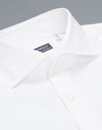 Finamore Napoli Shirt Soft Collar Eduardo White
