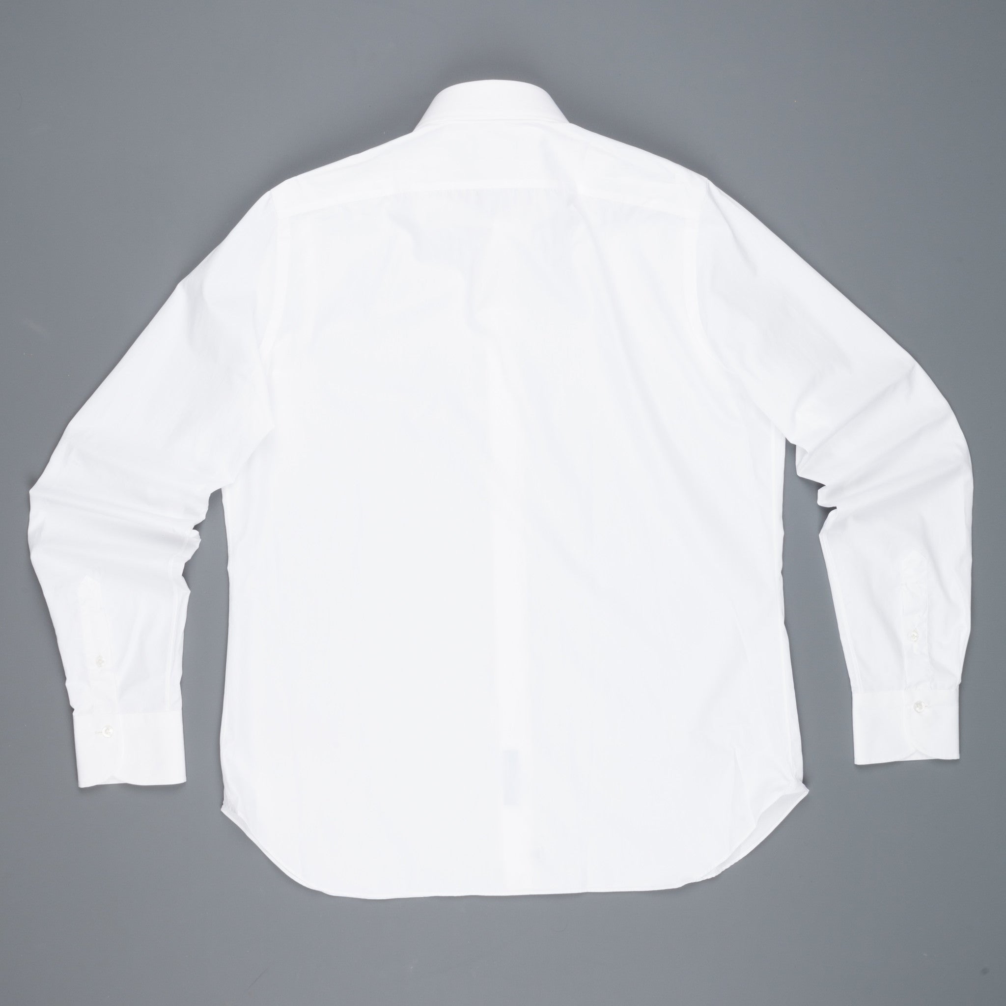 Finamore Napoli Shirt Soft Collar Eduardo White