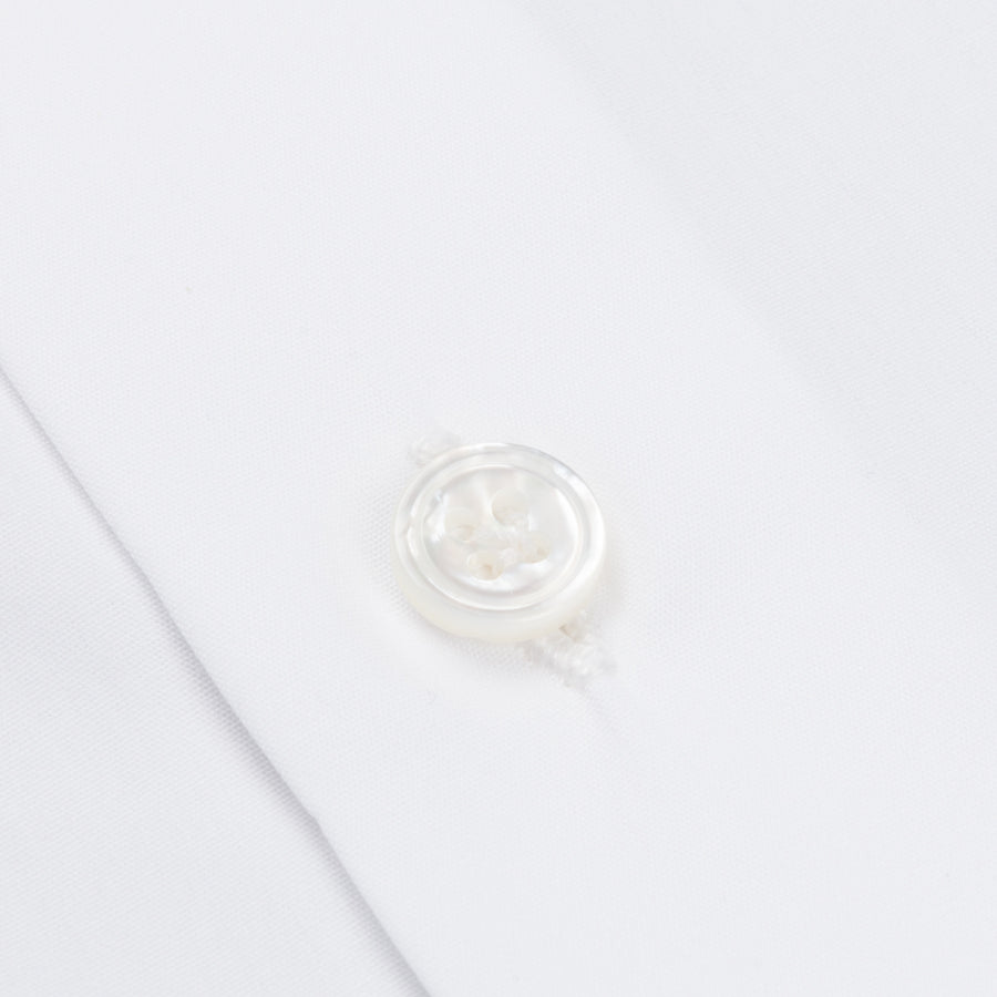 Finamore Napoli Shirt Soft Collar Eduardo White