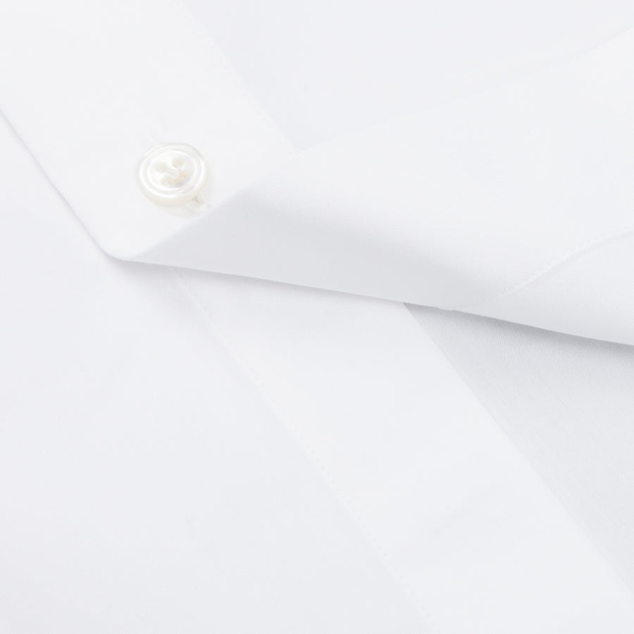 Finamore Napoli Shirt Soft Collar Eduardo White