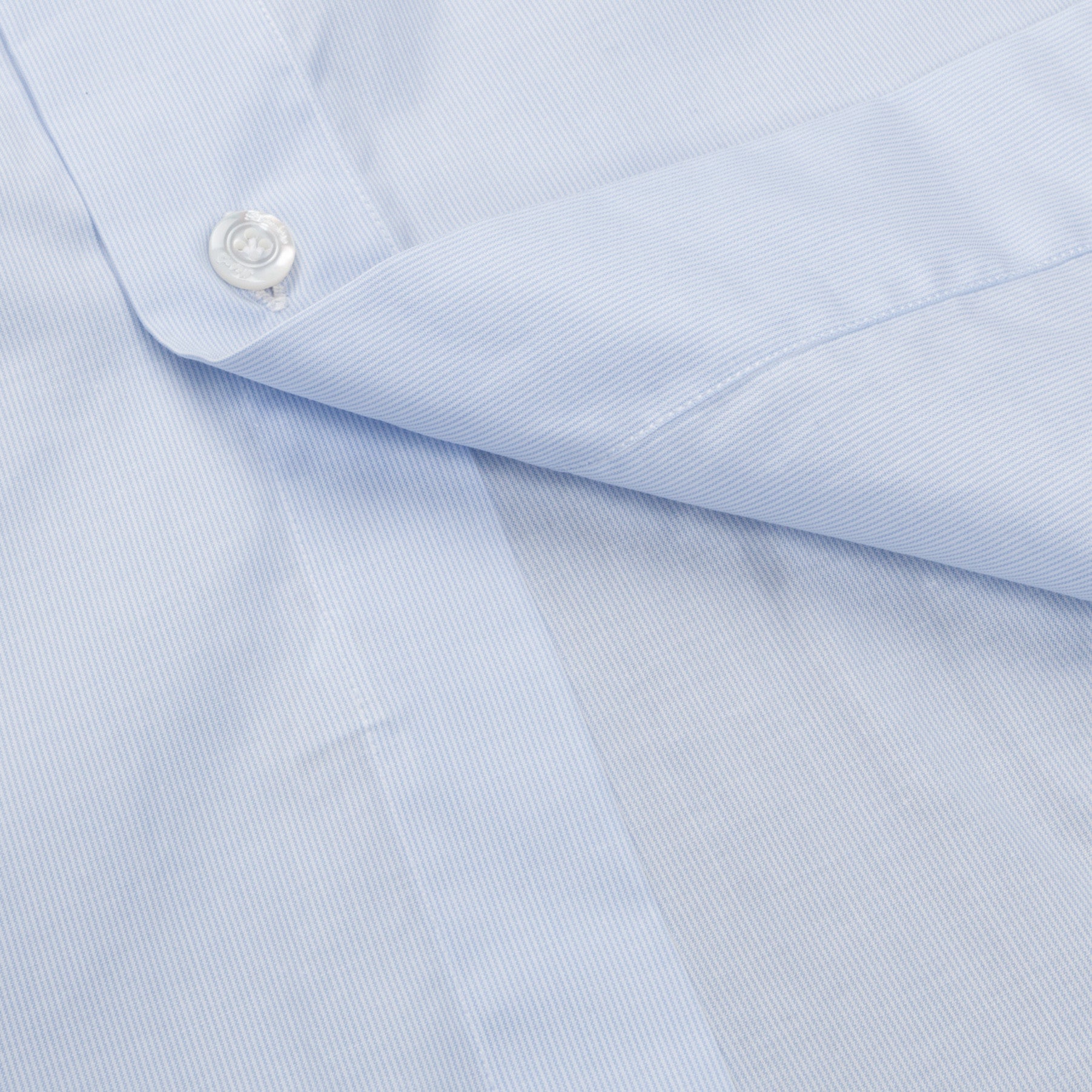 Finamore Napoli shirt Eduardo collar Light blue hairline