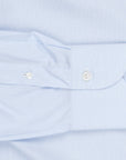 Finamore Napoli shirt Eduardo collar Light blue hairline