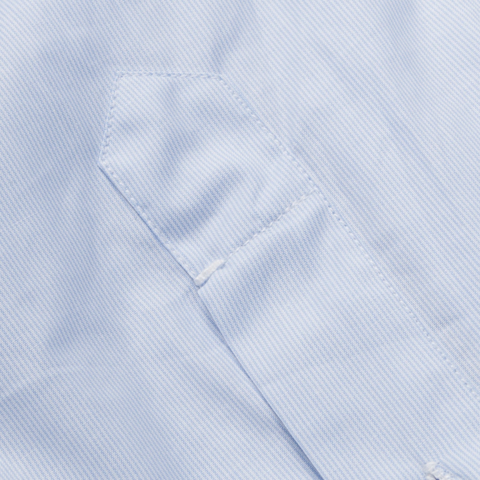 Finamore Napoli shirt Eduardo collar Light blue hairline