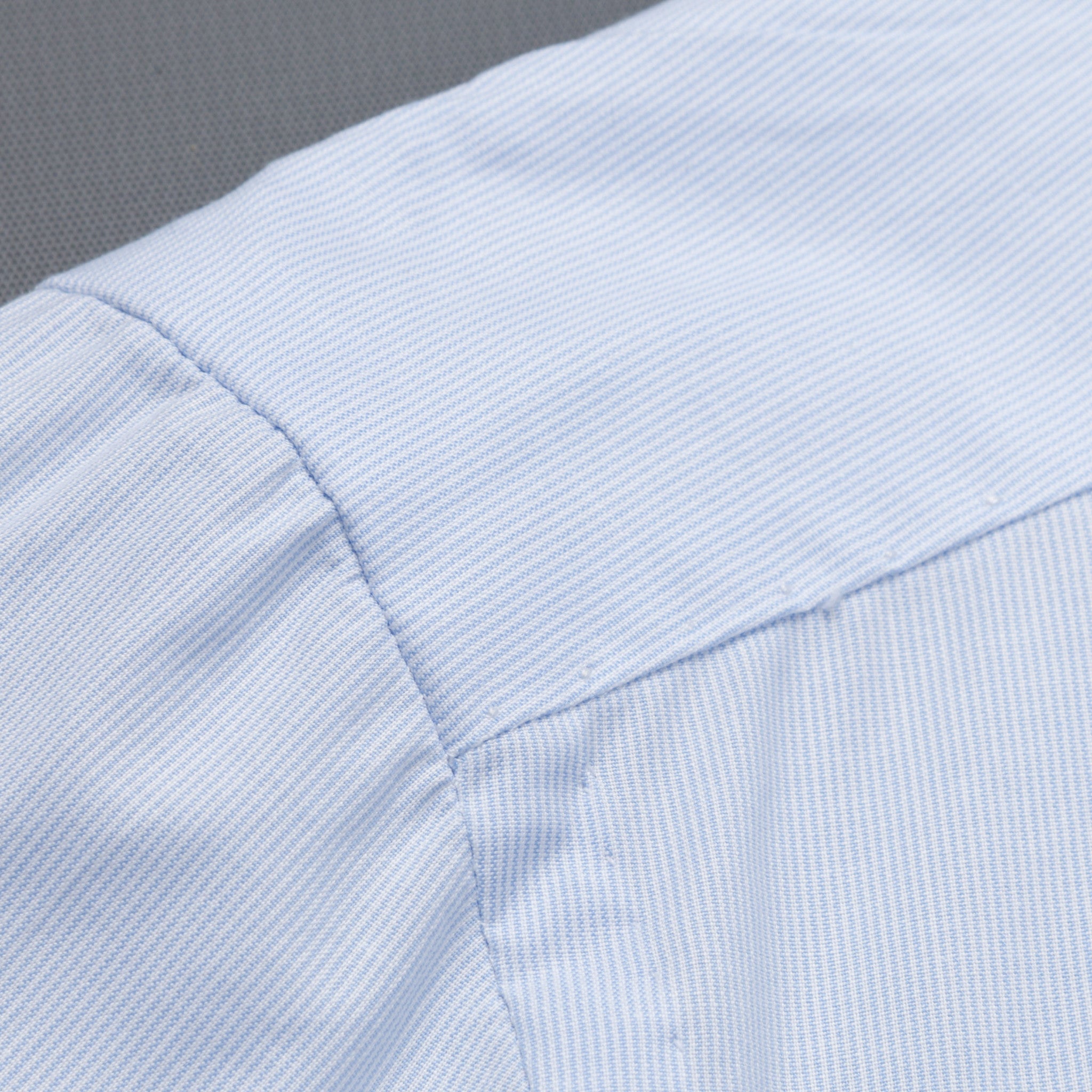 Finamore Napoli shirt Eduardo collar Light blue hairline