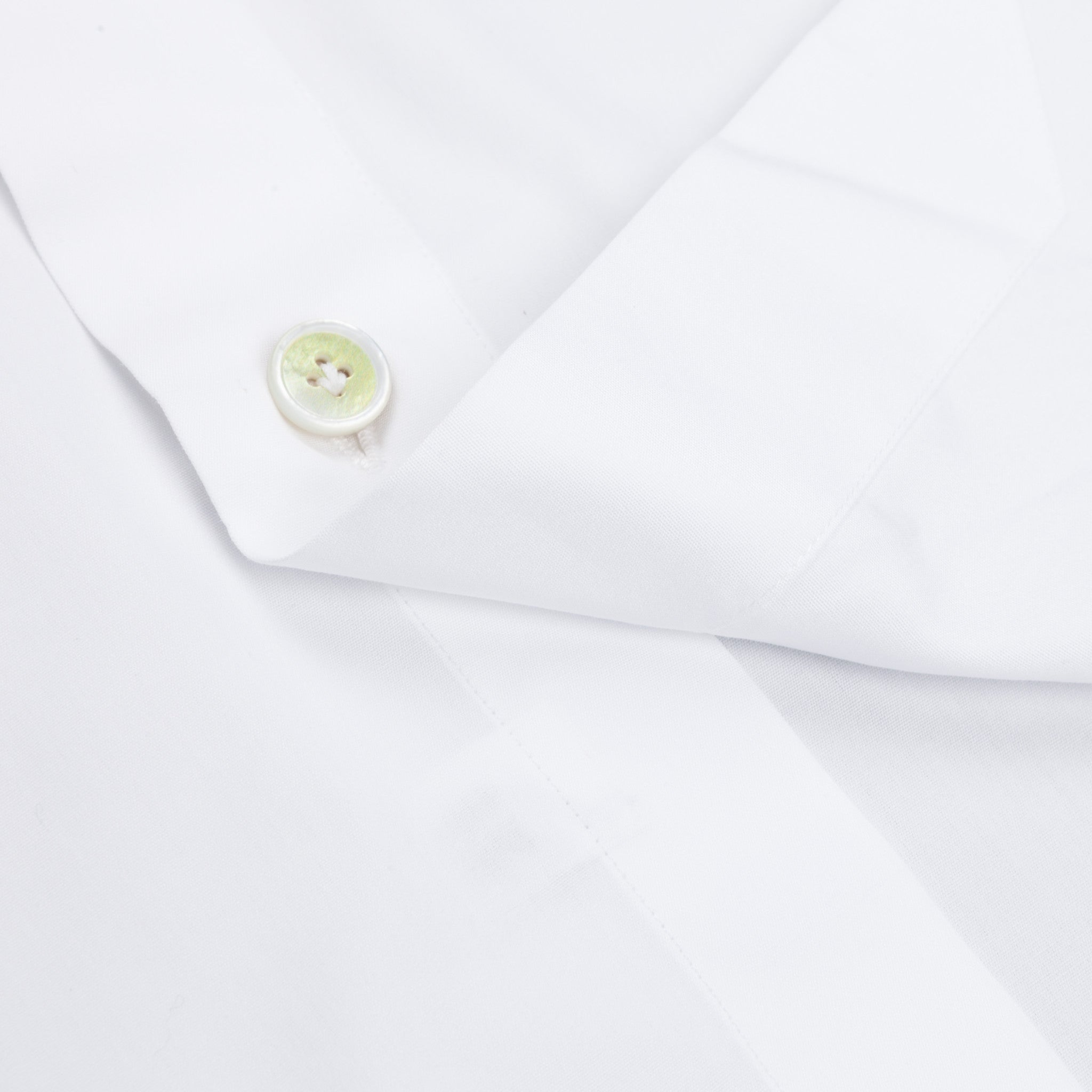 Finamore Seattle Shirt White alumo poplin