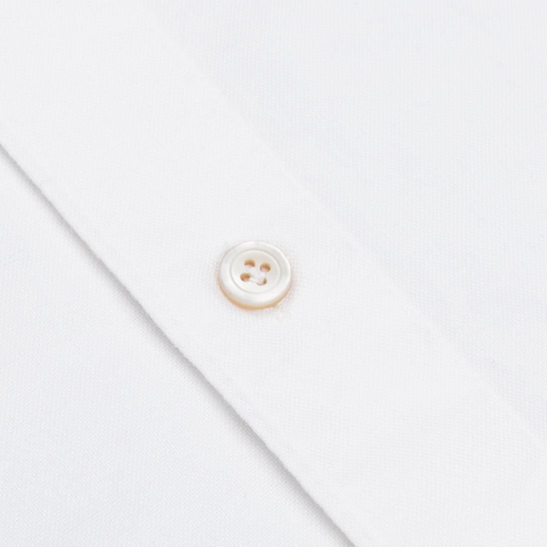 Finamore Gaeta shirt Sergio collar brushed oxford white