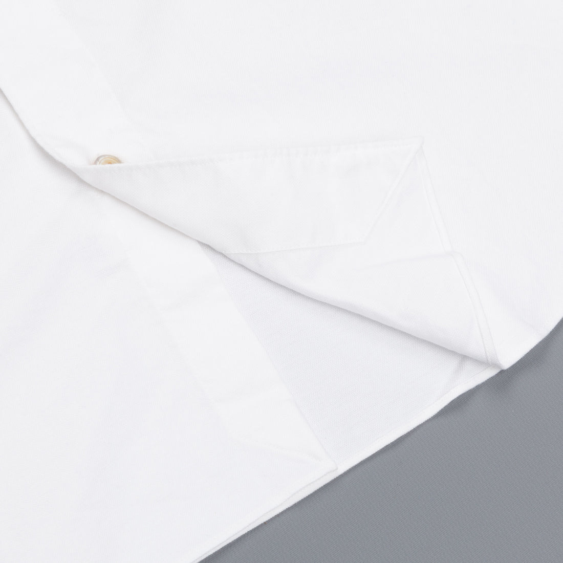 Finamore Gaeta shirt Sergio collar brushed oxford white