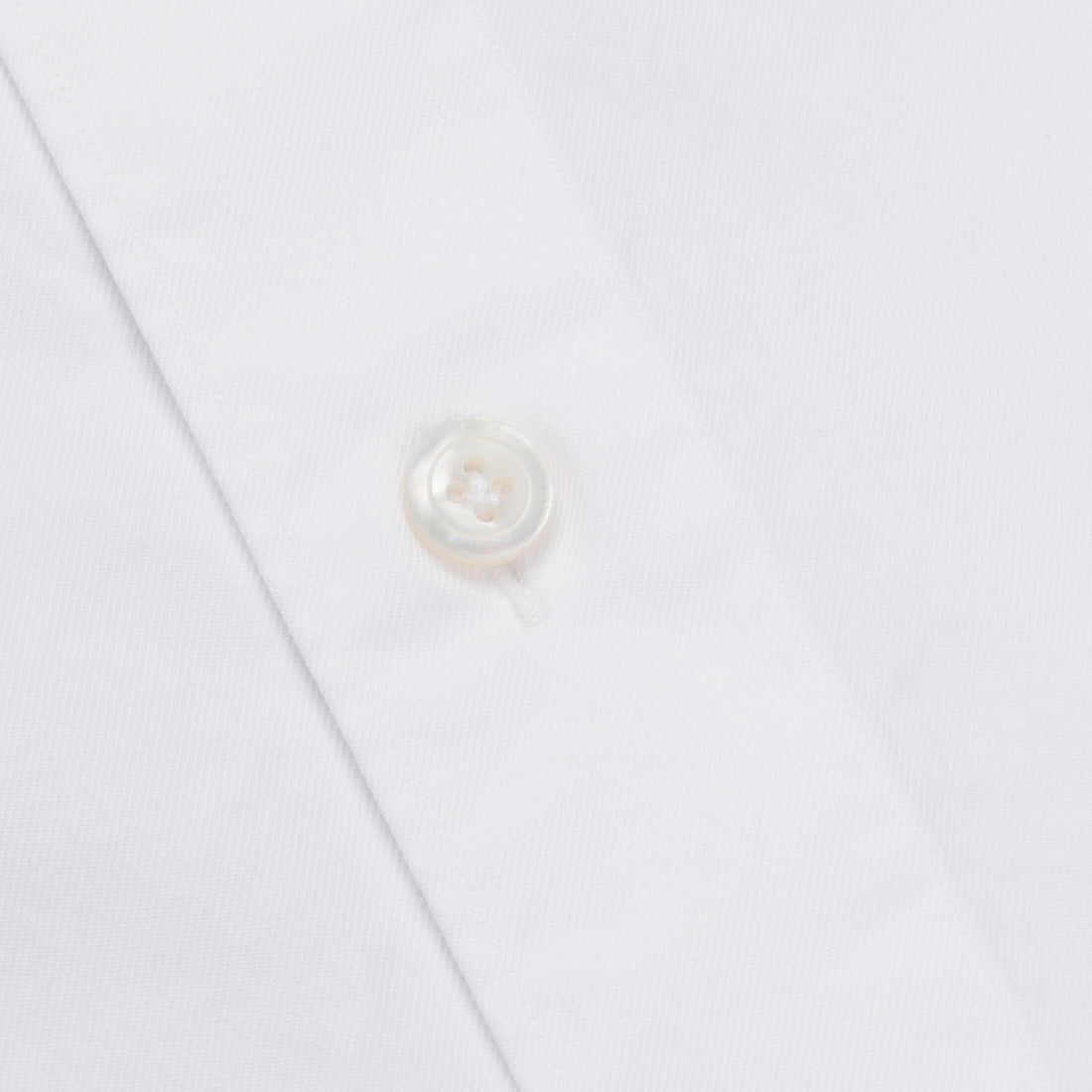 Finamore Gaeta Fit Collo Lucio in Voyage cotton by Alumo white