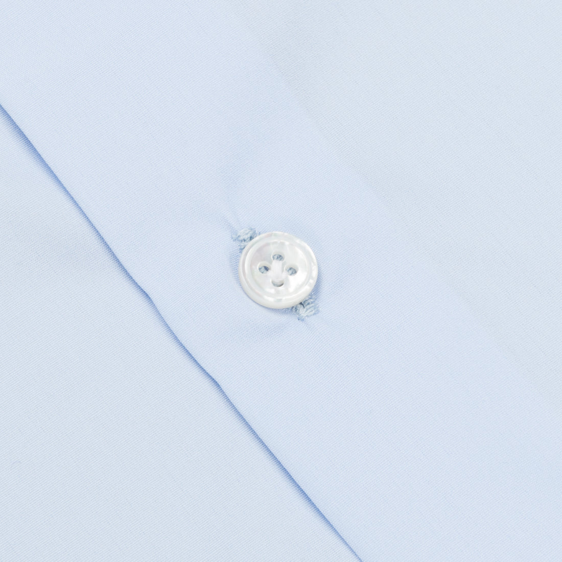 Finamore 'Traveller' shirt Milano fit Collar Eduardo Alumo Blue poplin