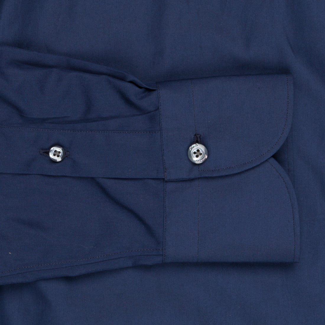Finamore Napoli Shirt Soft Collar Eduardo Navy