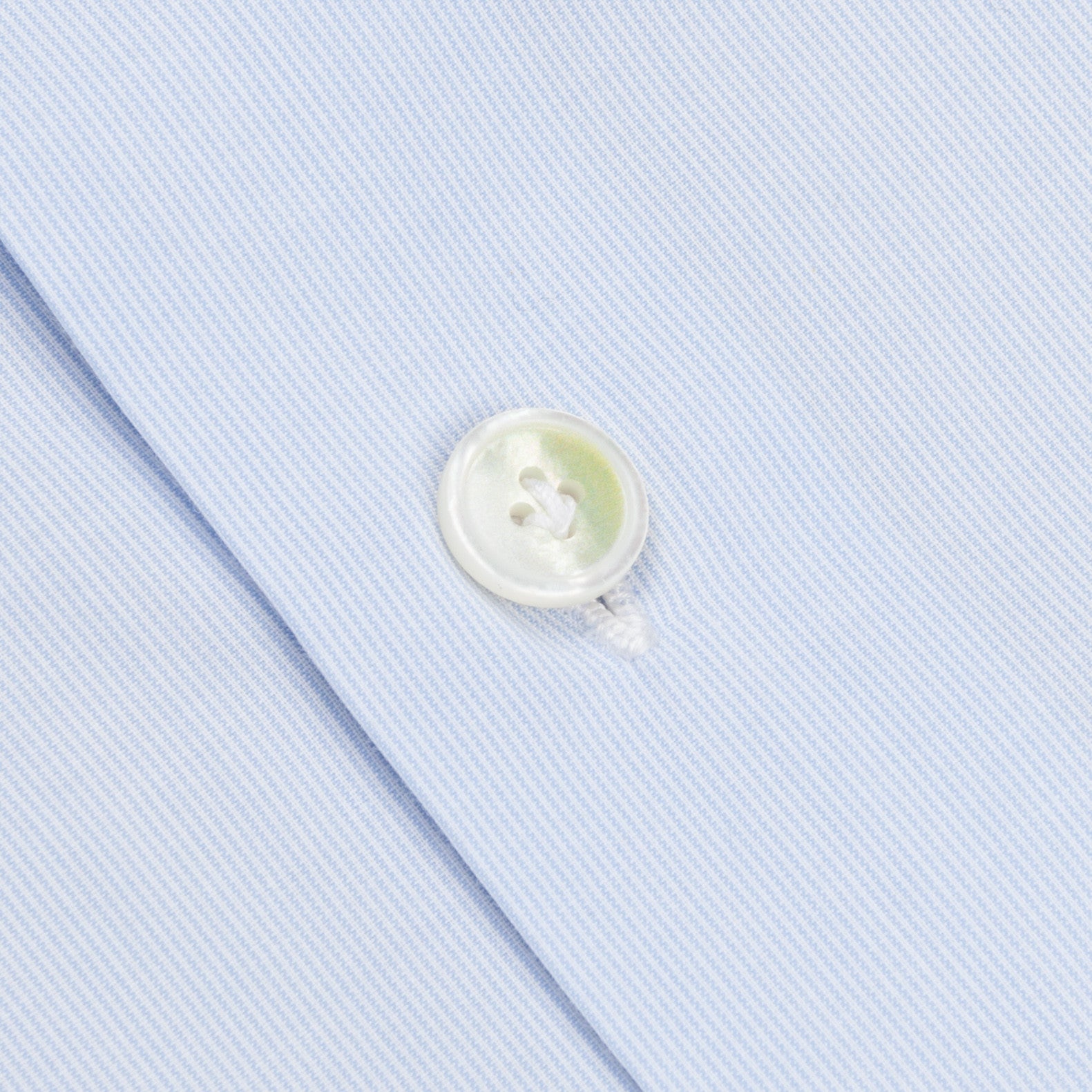Finamore Seattle shirt hairline blue